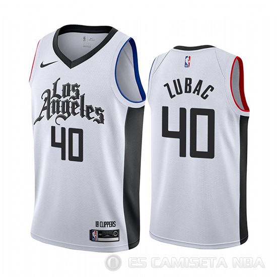 Camiseta Ivica Zubac #40 Los Angeles Clippers Ciudad Blanco - Haga un click en la imagen para cerrar